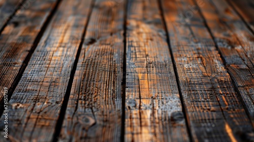 old wooden background © P