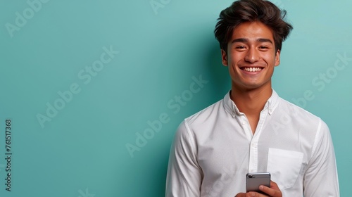Man Holding Smart Phone