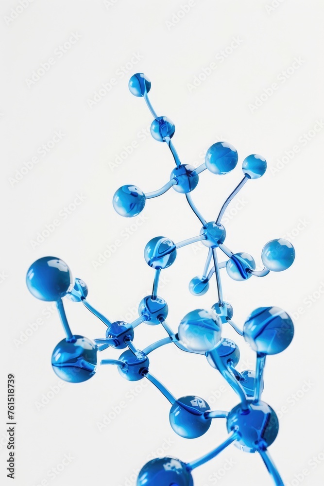 Close up of a vase with decorative balls, great for interior design projects