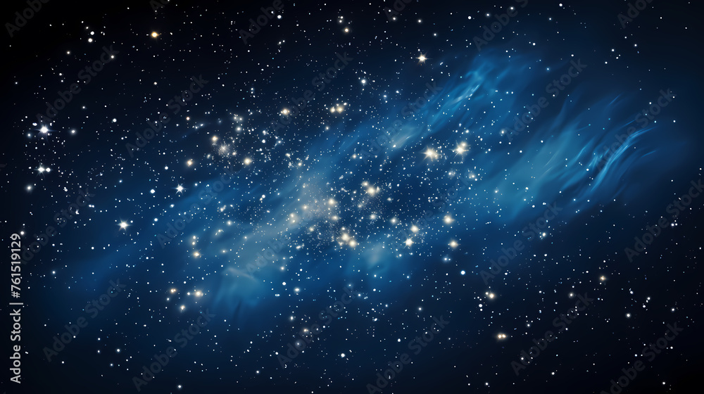 Dark blue night sky stars background Dark blue night sky stars background