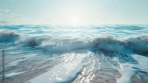 A scenic view of waves on a body of water. Suitable for travel and nature themes