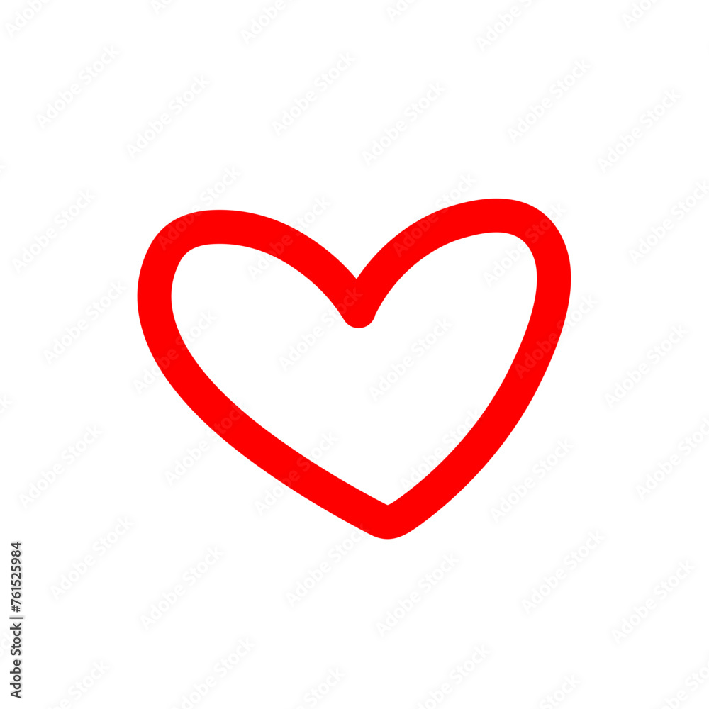 Hand drawn love illustration Hand drawn love illustration