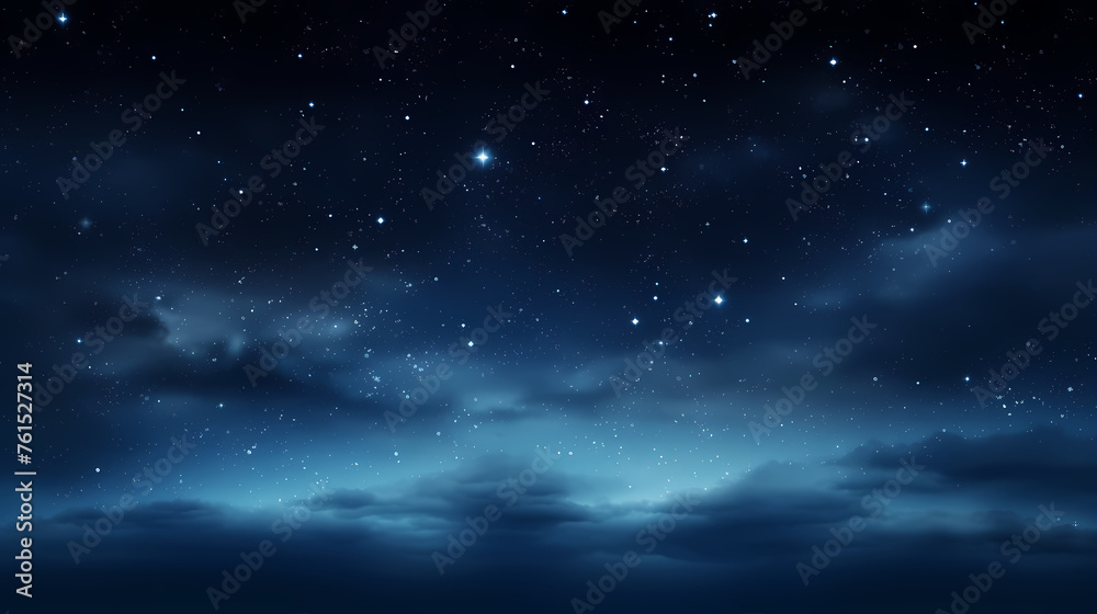 Starry sky universe background