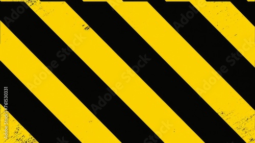 A background featuring black and yellow stripes with a grungy effect. The stripes are prominently displayed © YuDwi Studio