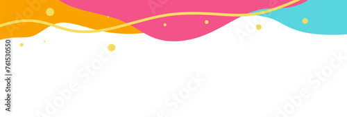 Canvas Print Abstract Playful Header