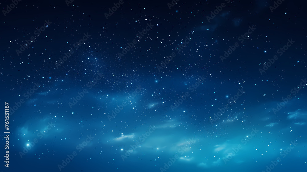 Starry sky universe background