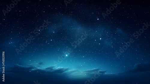 Starry sky universe background