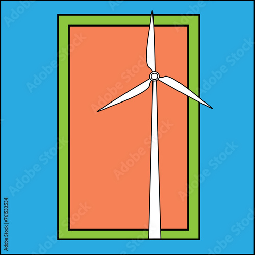 Wind Turbine Poster