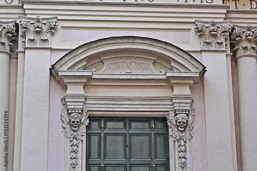 Roma, la chiesa di Santa Maria dell'Orazione e Morte - Via Giulia Roma, la chiesa di Santa Maria dell'Orazione e Morte - Via Giulia