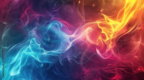 A photography of colorful abstract background