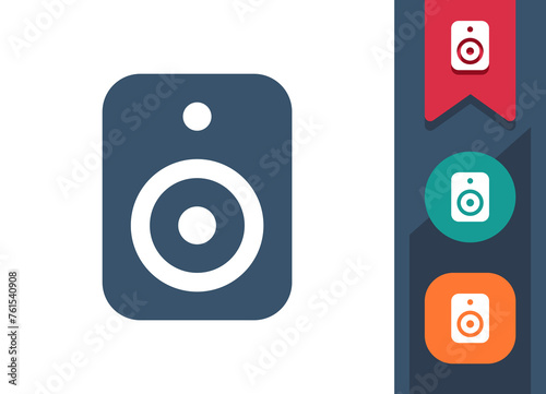 Speaker Icon. Sound, Audio, Subwoofer