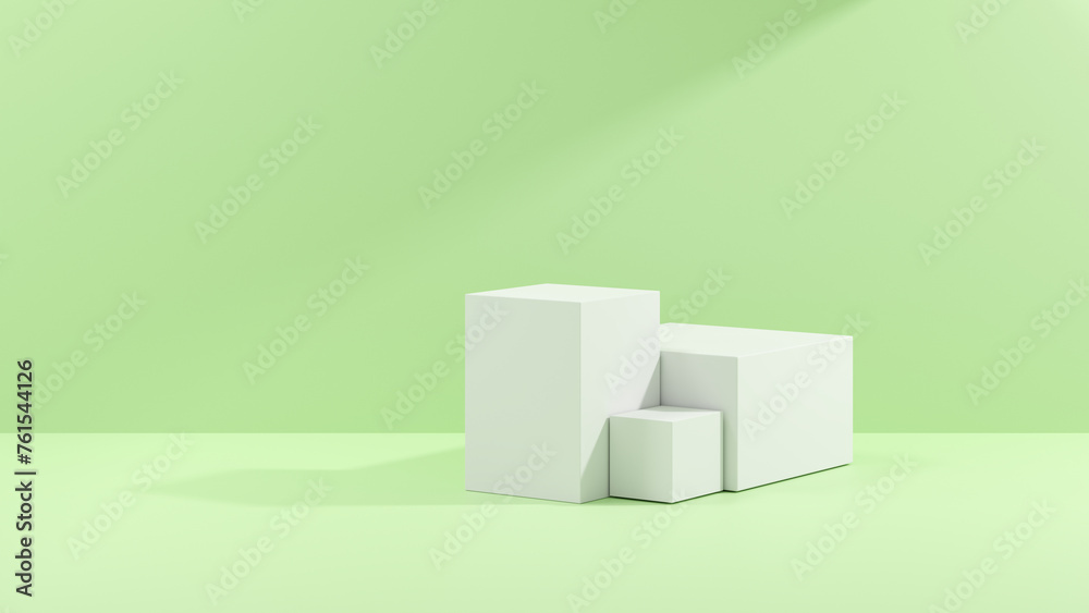 3D rendering abstract shape podium product background 3D rendering abstract shape podium product background