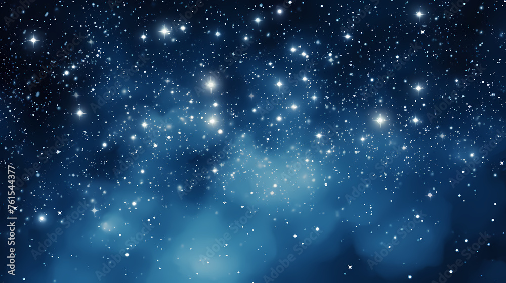 A stunning backdrop of clear night sky dotted with countless stars A stunning backdrop of clear night sky dotted with countless stars