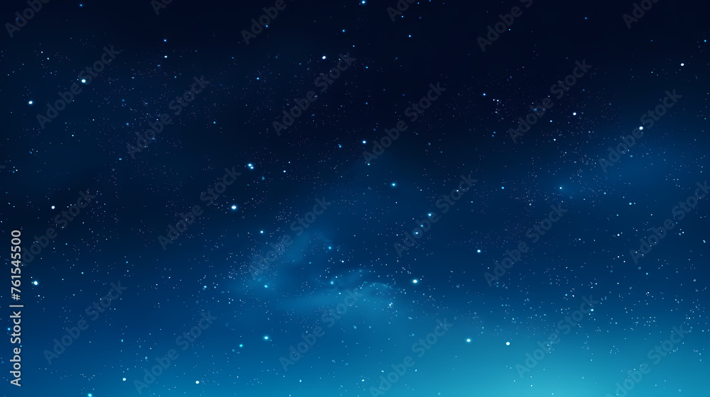 A stunning backdrop of clear night sky dotted with countless stars