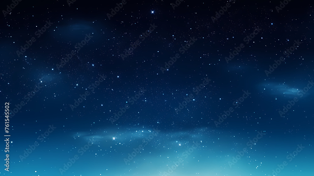 Fototapeta premium A stunning backdrop of clear night sky dotted with countless stars