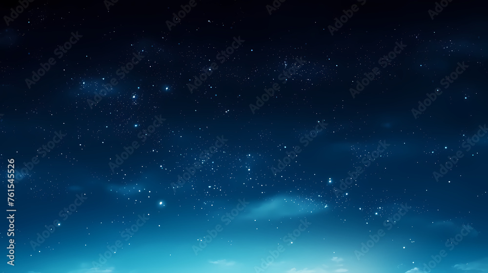 Fototapeta premium A stunning backdrop of clear night sky dotted with countless stars
