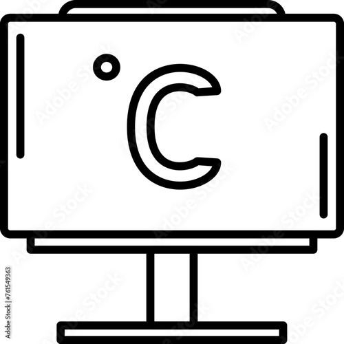 Degree Symbol Icon