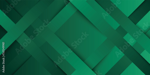 shining banner background and layer elements vector for presentation. abstract geometric. green gradient. Memphis. graceful. modern style. photo