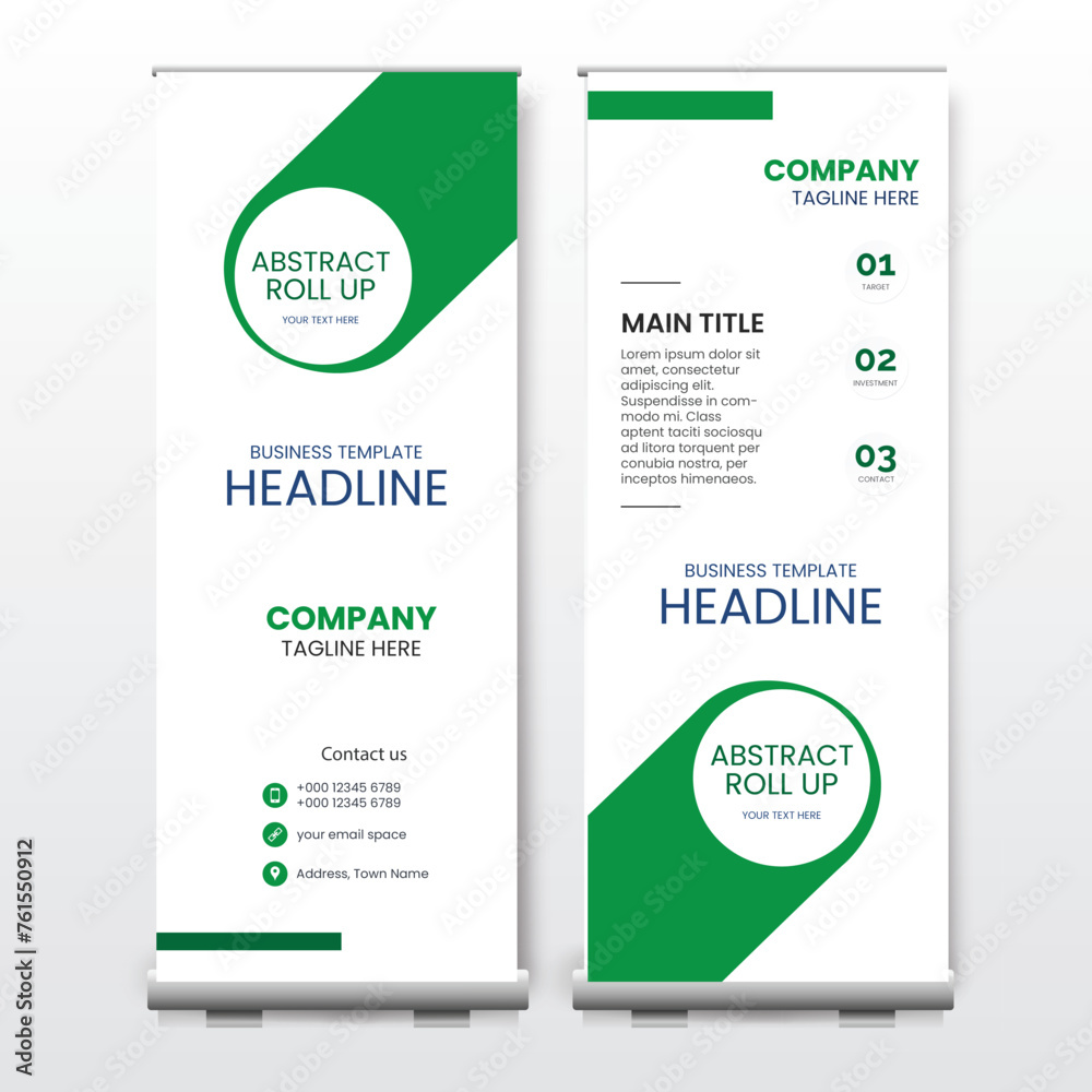 Rollup Banner Template Rollup Banner Template