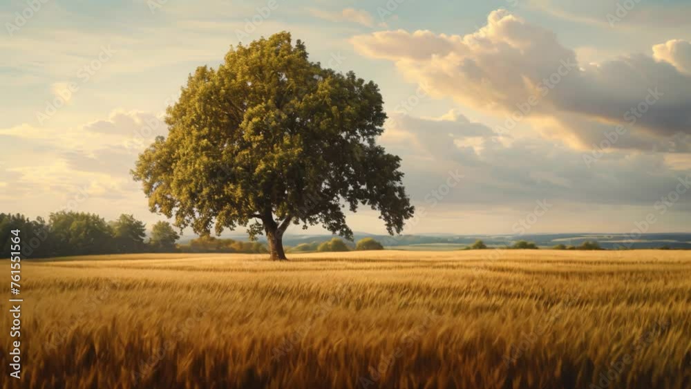 Majestic Woodland Vista. Generative ai Majestic Woodland Vista. Generative ai