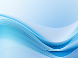 Modernistic style: Curves blue background. AI Generation.