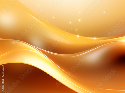 Intricate lines on Curves gold background. AI Generation.