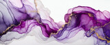 Fond abstrait, aquarelle violette. Fond d'écran vague