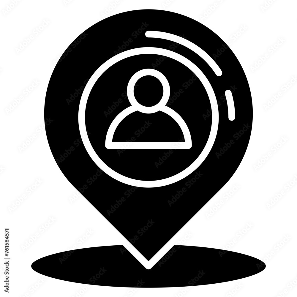 Location Pin Icon For Design Elements Location Pin Icon For Design Elements