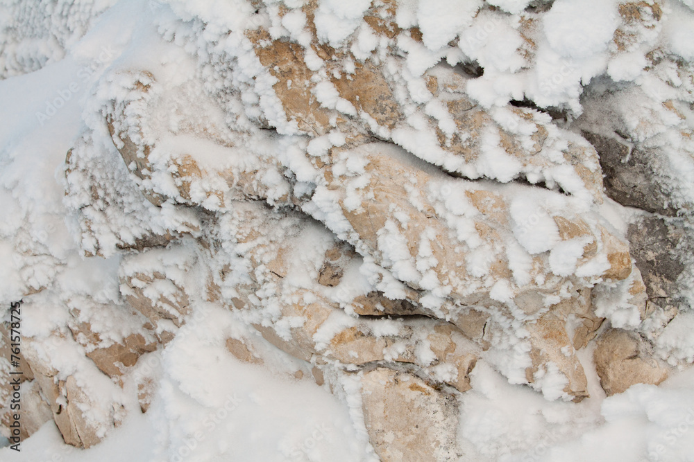 Forme sous la neige Forme sous la neige