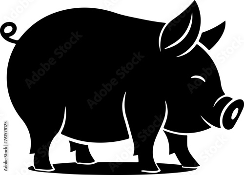 Pig Silhouette