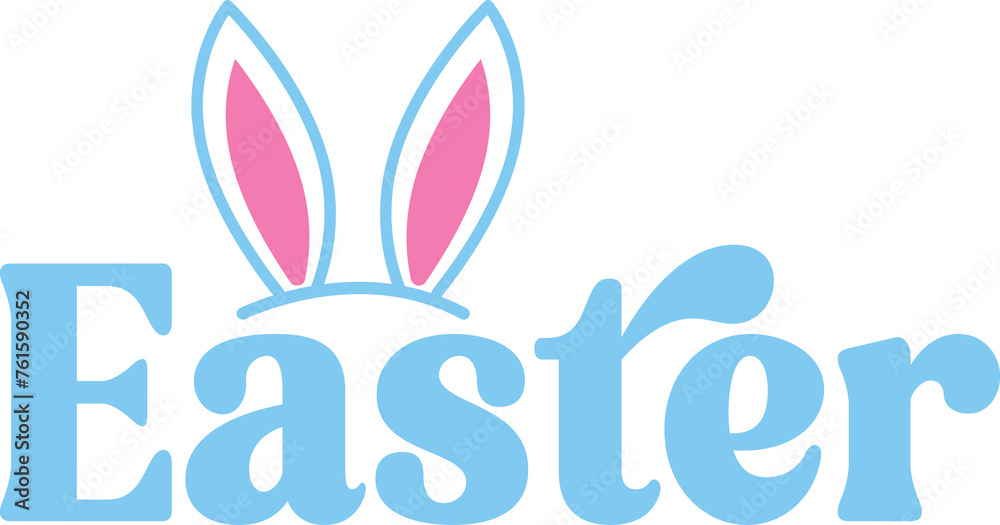 Easter typography clip art design on plain white transparent isolated background for card, shirt, hoodie, sweatshirt, apparel, tag, mug, icon, poster or badge Easter typography clip art design on plain white transparent isolated background for card, shirt, hoodie, sweatshirt, apparel, tag, mug, icon, poster or badge