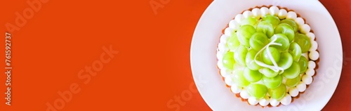シャインマスカット　ホールケーキ　【 秋 の 味覚 の イメージ 】