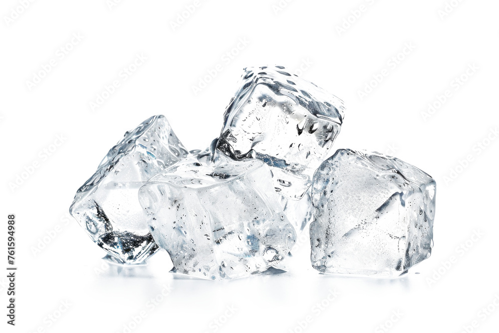 Ice cubes from pure water isolated on background, Group of frozen ice place on floor, water solid forming. Ice cubes from pure water isolated on background, Group of frozen ice place on floor, water solid forming.