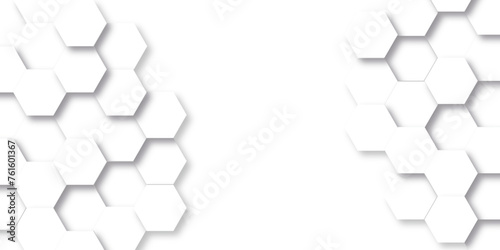 Abstract background with squares . Background with hexagons . Abstract background with lines . white texture background . white and hexagon abstract background. white paper texture and futuristic.