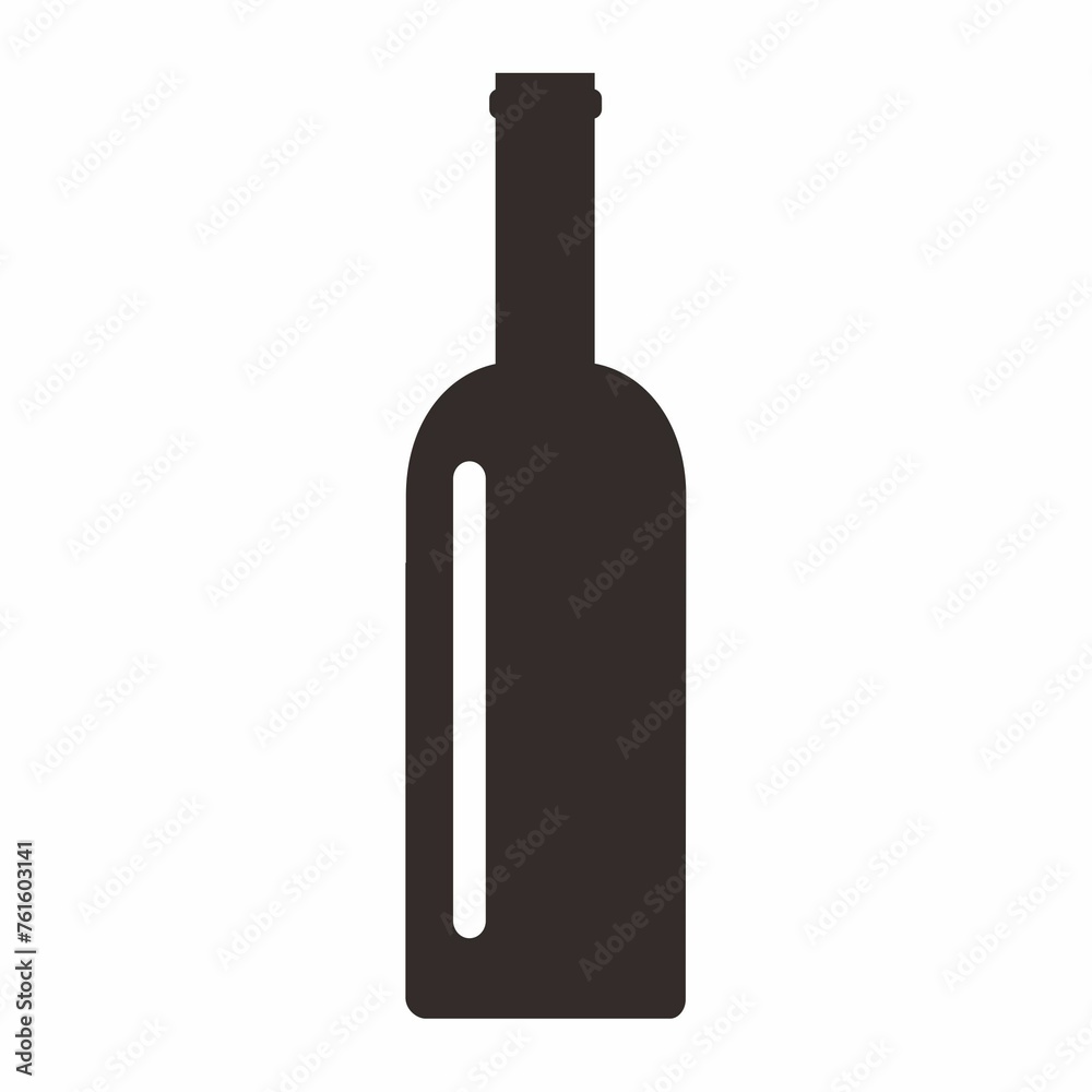 Drink bottle icon. Design image