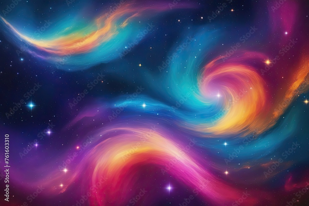 Obraz premium space background