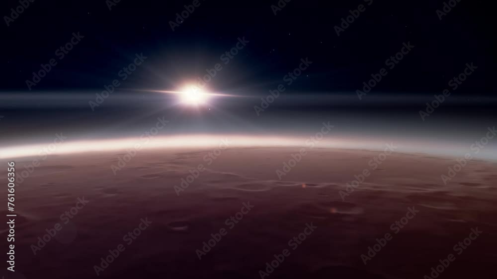 Closeup of the Planet Mars. Animation based on NASA Footage. Closeup of the Planet Mars. Animation based on NASA Footage.