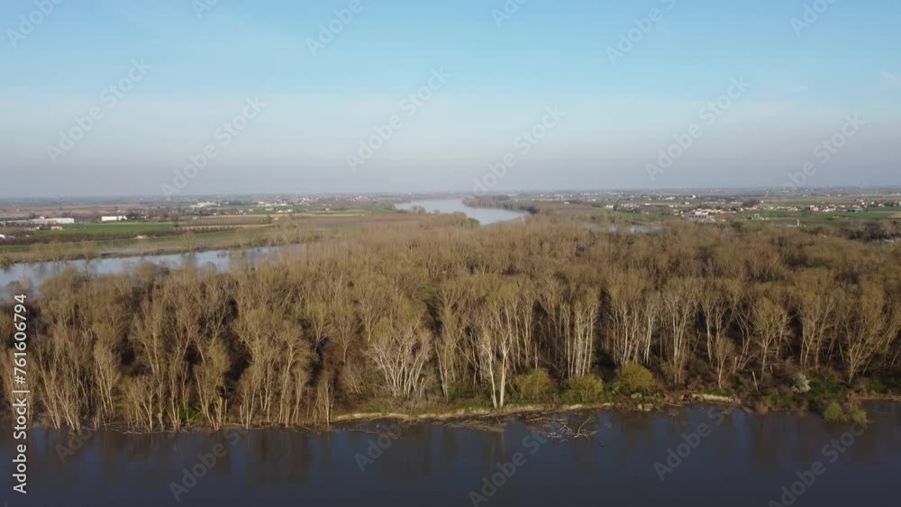 Fiume Po isola di Tontola Ficarolo Fiume Po isola di Tontola Ficarolo
