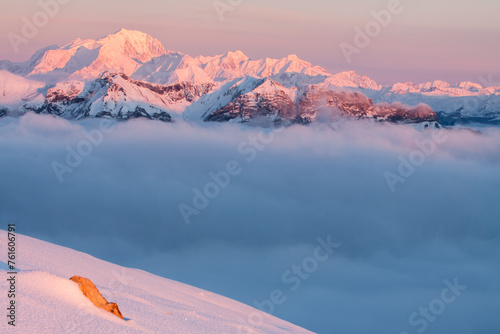 Mer de nuage au Semnoz