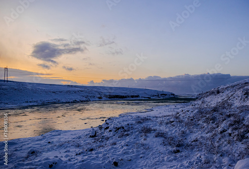 Sunrise in Iceland