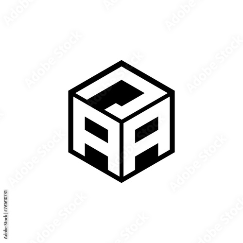 AAJ letter logo design in illustration. Vector logo, calligraphy designs for logo, Poster, Invitation, etc.