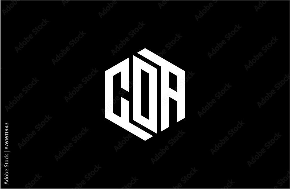 COA creative letter logo design vector icon illustration COA creative letter logo design vector icon illustration