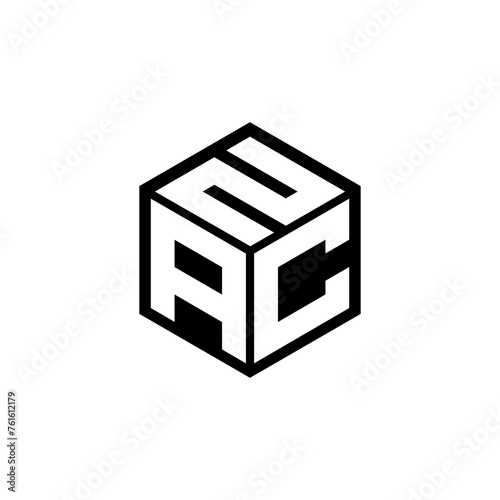 ACN letter logo design in illustration. Vector logo, calligraphy designs for logo, Poster, Invitation, etc.