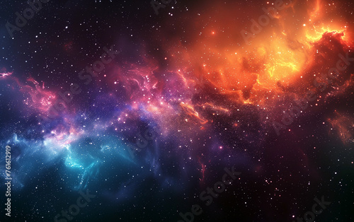 Colorful space galaxy cloud nebula  universe science astronomy  a supernova background wallpaper to inspire wonder