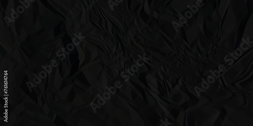 Black crumpled paper texture. black wrinkled paper texture. White paper texture crumpled and top view textures can be used for background of text or any contents.