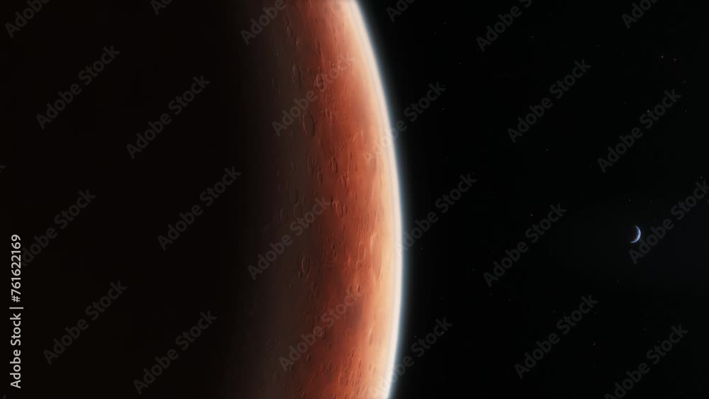 Closeup of the Planet Mars. Animation based on NASA Footage. Closeup of the Planet Mars. Animation based on NASA Footage.