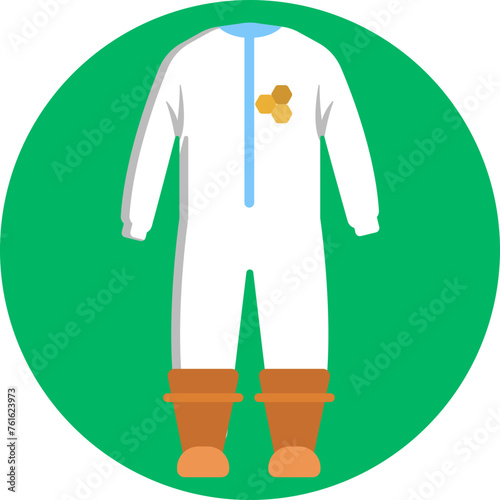 Embody the essence of beekeeping tradition with this icon depicting the classic uniform worn by apiarists worldwide.