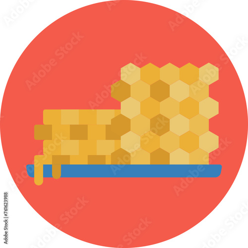 The honeycomb icon embodies the perfect geometry of nature's architecture, reflecting the meticulous construction of bees in producing their prized honey.