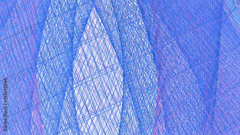 moderne elegante visionäre Designform, Gitter, Netz, Konstruktion, Linien, visuelle Innovation, neuartige Methoden, Hintergrund, Geometrie, Wirbel, Kurven, Gitternetz