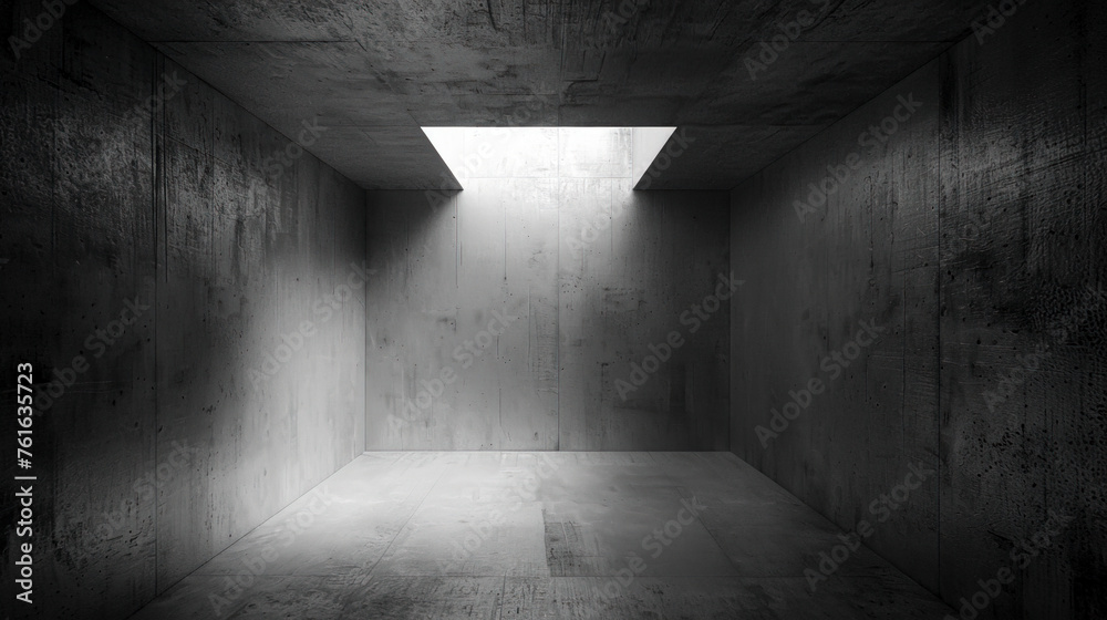 Geometry in Light: Shadows and Concrete in an Abandoned Room Geometry in Light: Shadows and Concrete in an Abandoned Room